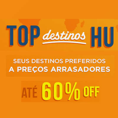 Top Destinos com até 60% de desconto no Hotel Urbano