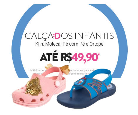 Dafiti: Calçados infantis por até R$ 49,90