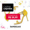 Carnaliquida Dafiti: Sandálias a partir de R$ 39,99