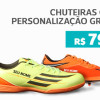Netshoes: Chuteiras com personalização grátis