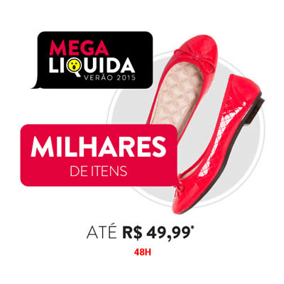 Megaliquida Dafiti: Milhares de itens por até R$ 49,99