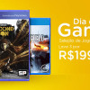 Games Xbox One e PS4 - Leve 3 por R$ 199,90 no Submarino