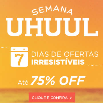 Semana Uhuul: Até 75% OFF + cupom de 10% no Hotel Urbano