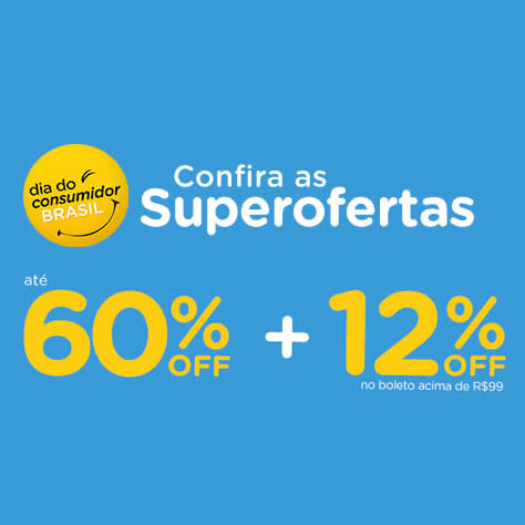 Dia do consumidor Submarino: Até 60% de desconto!