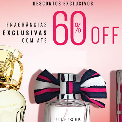 Perfumes com até 60% de desconto na Sephora