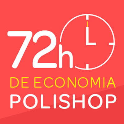 72h de economia Polishop - Até R$ 300 de desconto