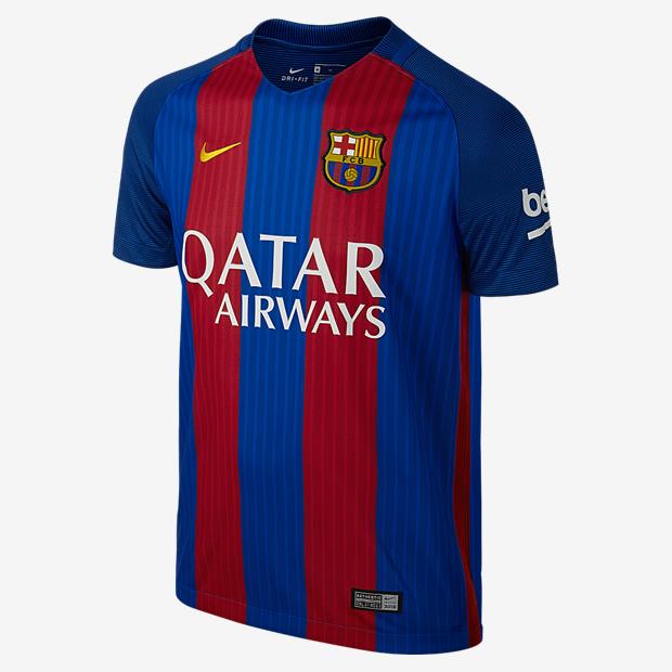 Novos uniformes do Barcelona