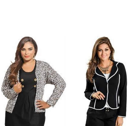 casacos e blazers femininos