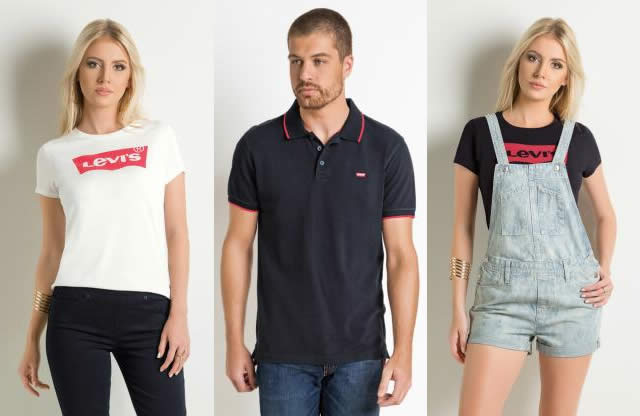 Levis's com até 60% de desconto na Posthaus