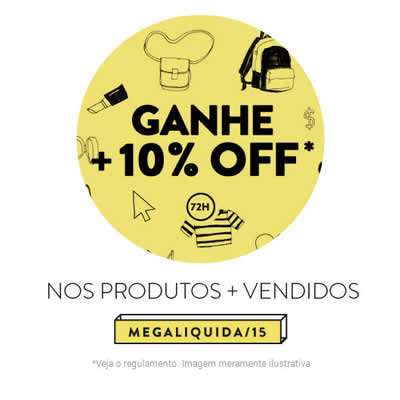 Ganhe 10% de desconto nos produtos mais vendidos na Dafiti