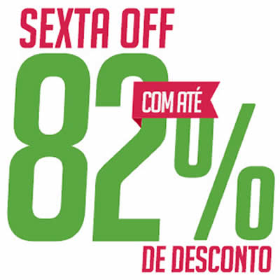 Sexta OFF c/até 82% de desconto na Centauro