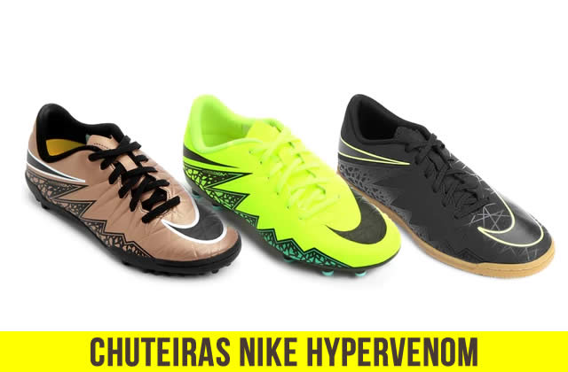 Chuteiras Hypervenon c/até 30% de desconto na Netshoes