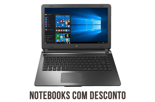 Notebooks c/até 25% de desconto na Americanas