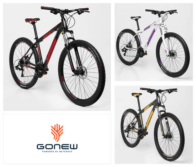 bicicleta gonew netshoes