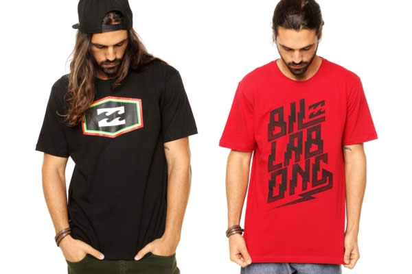 Camisetas Billabong c/até 50% de desconto na Dafiti Sports