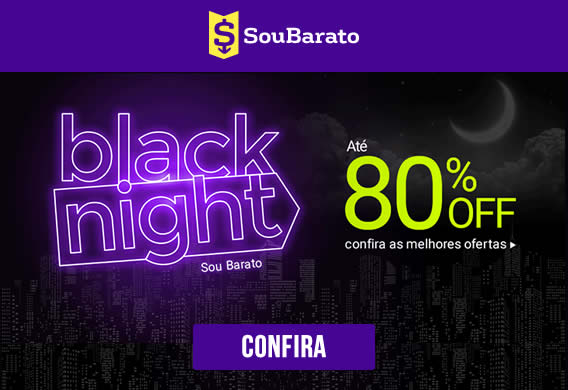 Black Night Sou Barato - Até 80% de desconto