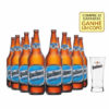 Compre cx c/12 cervejas Quilmes e ganhe um copo no Empório da Cerveja