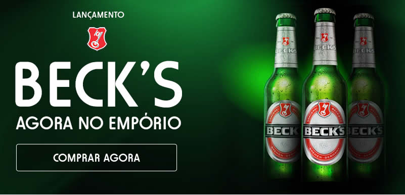 Ofertas de cervejas Beck's no Empório da Cerveja