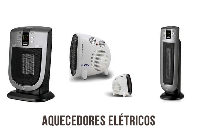 Aquecedores elétricos c/até 40% de desconto