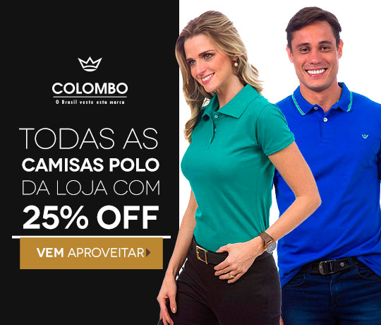 Camisas Polo com 25% de desconto na Posthaus