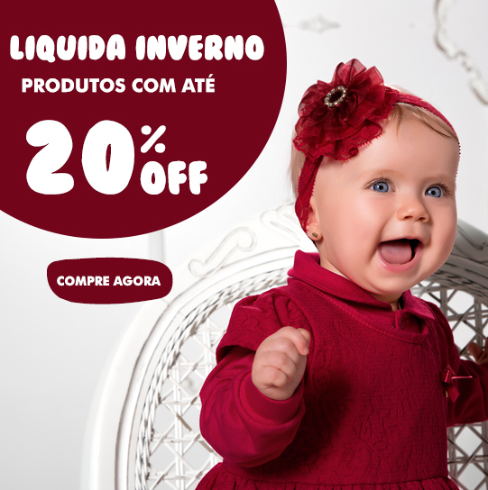 Liquidação de Inverno com até 20% de desconto