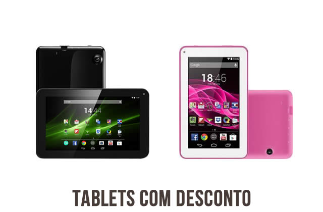 Tablets c/até 35% de desconto na Americanas