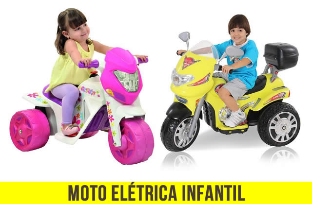 Moto Elétrica Infantil com desconto na Americanas