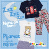 Pijamas a partir de R$19,90 na Loja Era Uma Vez