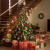 Árvores de Natal decoradas com desconto na Americanas