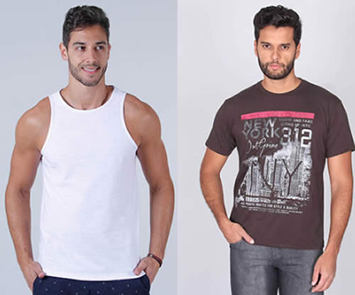 Camisetas masculinas por até R$ 29,99 na Passarela