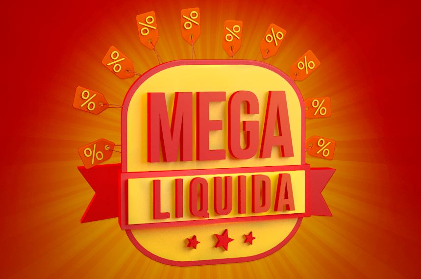 Mega Liquida c/até 70% de desconto no Balão da Informática