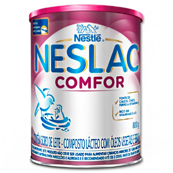 Leite Neslac Comfor 800g em promoção na Drogaria São Paulo