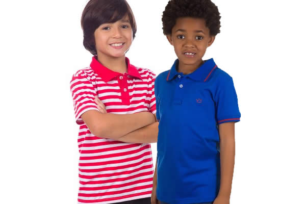 Camisa Polo Infantil em promoção na Camisaria Colombo