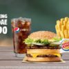 Combo Big King com Sundae por R$19,90 no Burger King