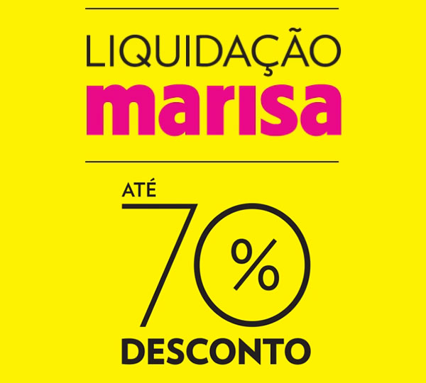 Liquidação Marisa - Ofertas e Promoções