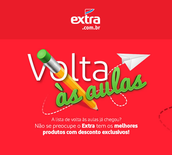 Oferta de Material Escolar no Extra