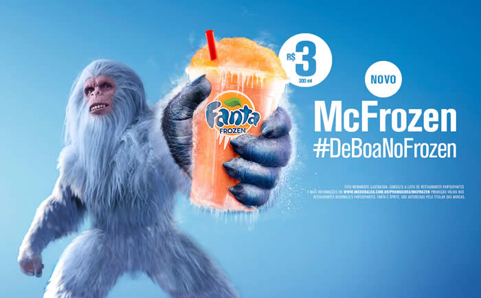 McFrozen: A raspadinha de Fanta ou Sprite do McDonald's