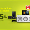Aparelhos de Som e Home Theater c/até 45% de desconto no Extra