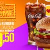 Extra Burger Salada + Refrigerante ou Del Valle Médio por R$9,50 com cupom McDonald's