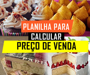 Planilha para calcular preço de venda
