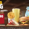 Combo King Jr por R$9,90 no Burger King