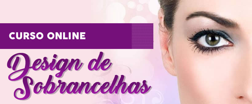 Curso de design de sobrancelha online