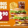 2 Combo Whopper por R$33,90 no Burger King