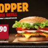 Whopper + Free Refill por apenas R$12,90 no Burger King