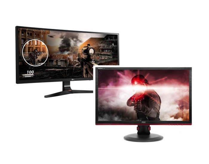 Monitor Gamer com até 25% de desconto no Magazine Luiza