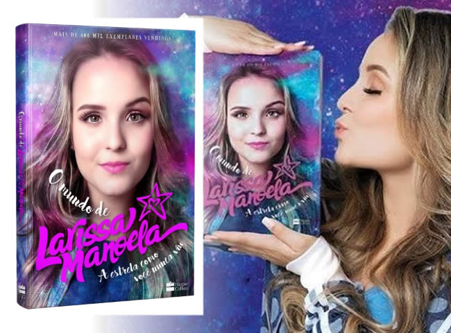 Livro O Mundo de Larissa Manoela com até 40% de desconto na Saraiva