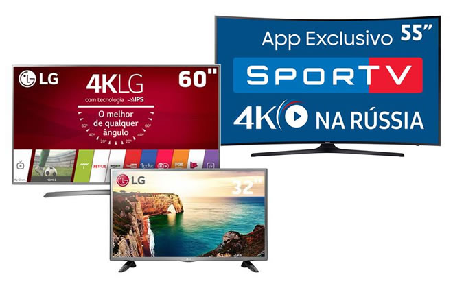 Smart TVs Ultra HD/4k ofertas e promoções no Extra